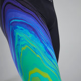 TYR Men's Venzo High Waist Jammer - Lime/Navy
