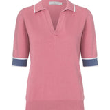 Cross Women's Cali Knit Polo - Old Pink