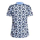 Cross Women's Square Polo - Bel Air Blue