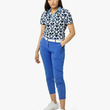 Cross Women's Square Polo - Bel Air Blue