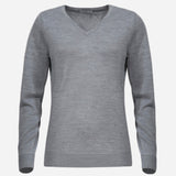 Cross Women's Classic V-Neck - Grey Melange