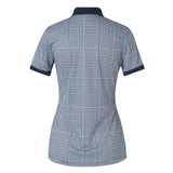 Cross Women's Glencheck Polo - Navy