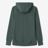 Cross Women's Heart Hoodie - Jungle Green
