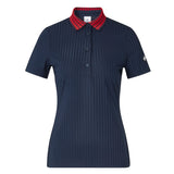 Cross Women's Rib Polo - Navy