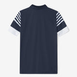 Cross Women's Sporty Polo - Navy with Stripe