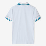 Cross Women's Stripe Polo - Xenon Blue