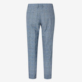 Cross Women's Lux Chinos - Navy Check