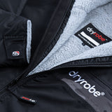 Dryrobe® Advance Unisex Long Sleeve - Black Grey Camo