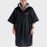 Dryrobe Advance Unisex Short Sleeve - Black/Grey