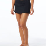 TYR Women's Solid Della Skort - Black