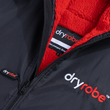 Dryrobe® Advance Unisex Long Sleeve - Black/Red