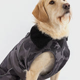 Dryrobe® Dog Coat -  Black Camouflage Black