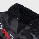 Dryrobe® Dog Coat -  Black Camouflage Black