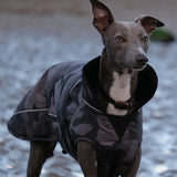 Dryrobe® Dog Coat -  Black Camouflage Black