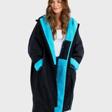 Dryrobe Advance Unisex Long Sleeve - Black/Blue