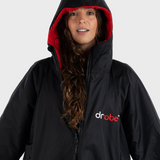 Dryrobe® Advance Unisex Long Sleeve - Black/Red