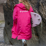 Dryrobe® Advance Unisex Long Sleeve - Pink/Lt Grey