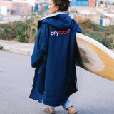 Dryrobe Advance Unisex Long Sleeve - Navy/Grey