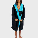 Dryrobe Advance Unisex Long Sleeve - Black/Blue