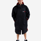 Dryrobe® Advance Unisex Long Sleeve - Black/Red