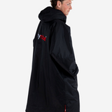Dryrobe® Advance Unisex Long Sleeve - Black/Red