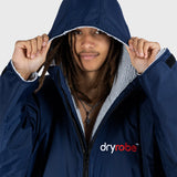 Dryrobe Advance Unisex Long Sleeve - Navy/Grey