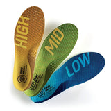 Sidas 3feet Run Sense Insoles - High Arch