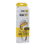 Sidas 3feet Run Sense Insoles - High Arch