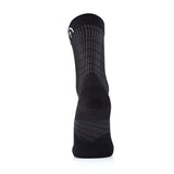 Sidas Unisex Run Anatomic Crew Socks - Black