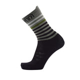 Sidas Unisex Run Anatomic Light Crew Socks - Black