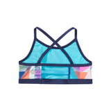 TYR Girl's Jigsaw Trinity Top - Multi