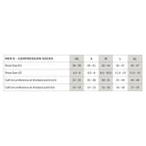 SKINS ESSENTIALS Recovery Socks - Black/Charcoal