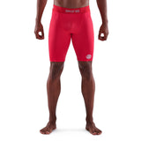 SKINS Men's Series-1 Half Tights - Red