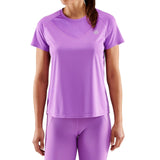 SKINS Women's Series-3 Active Short Sleeve Top - Iris Orchid