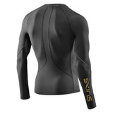 SKINS Men's Series-5 Long Sleeve Top - Black