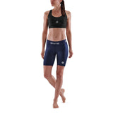 SKINS Women's Series-1 Half Tights - Navy