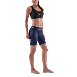SKINS Women's Series-1 Half Tights - Navy