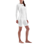 SKINS Women's Series-1 Long Sleeve Top - White