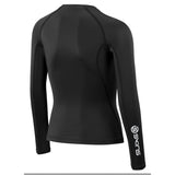 SKINS Youth Series-1 Long Sleeve Top - Black