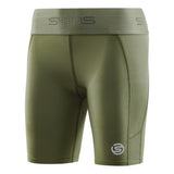 SKINS Women's Series-3 Half Tights - Khaki