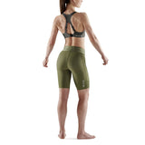 SKINS Women's Series-3 Half Tights - Khaki
