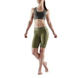 SKINS Women's Series-3 Half Tights - Khaki