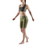 SKINS Women's Series-3 Half Tights - Khaki