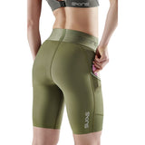 SKINS Women's Series-3 Half Tights - Khaki