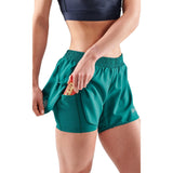 SKINS Women's Series-3 Superpose Shorts Lt. - Teal