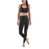 SKINS Women's Series-3 Travel & Recovery Long Tights - Black