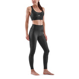 SKINS Women's Series-3 Travel & Recovery Long Tights - Black