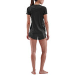 SKINS Women's Series-3 Active Short Sleeve Top - Black