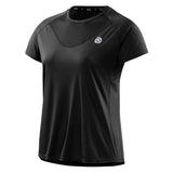 SKINS Women's Series-3 Active Short Sleeve Top - Black